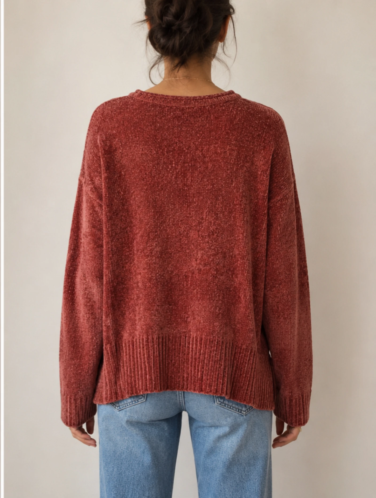 🍂Bordeaux trui maat xs | essentials MO 🍂 – photo 2